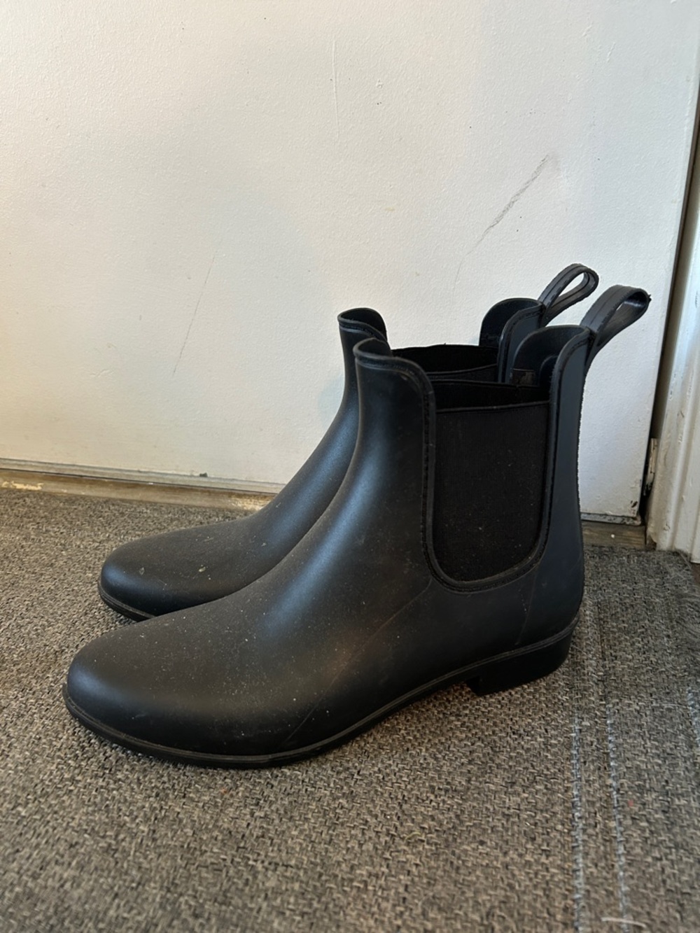 Merona Black Chelsea Rain Boots